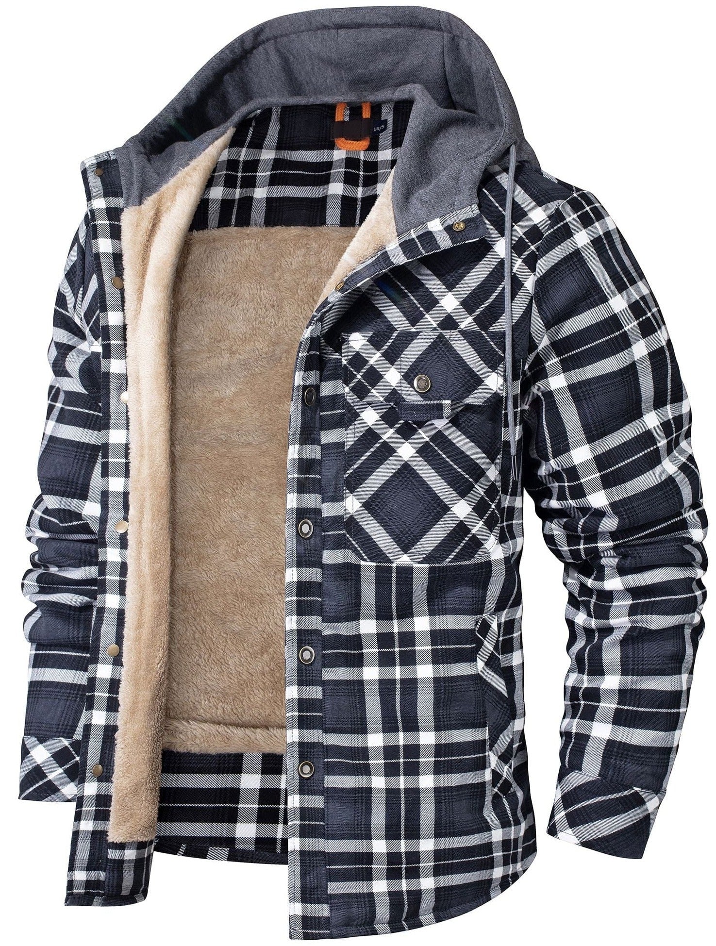 Elegant and warm men's jacket - Ace