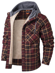 Elegant and warm men's jacket - Ace