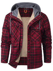 Elegant and warm men's jacket - Ace