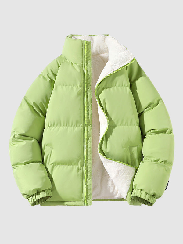 Men's thick puffer fleece lined jacket - Lincoln