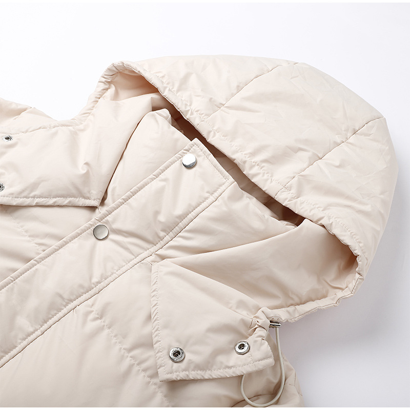 Lined long down jacket - Maggie