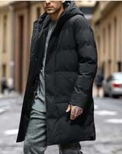 Loose puffer jacket with pockets - Justin