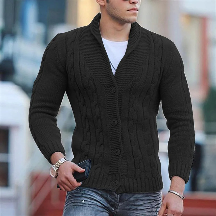 Trendy knitted cardigan - Colin