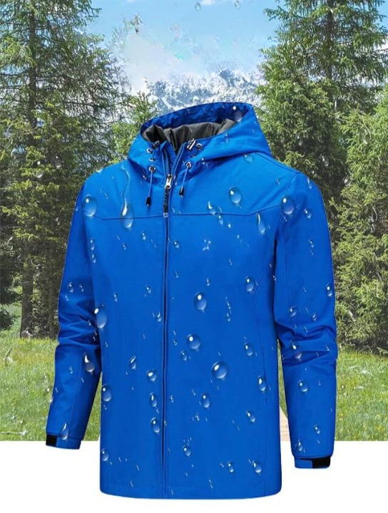 Men's waterproof rain jacket - Diego