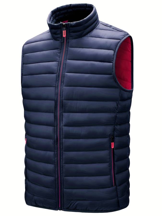 High-collar men's bodywarmer - Rafael