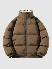 Men's thick puffer fleece lined jacket - Lincoln