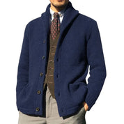 Men's warm winter cardigan - Myles