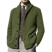 Men's warm winter cardigan - Myles