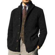 Men's warm winter cardigan - Myles