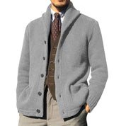 Men's warm winter cardigan - Myles