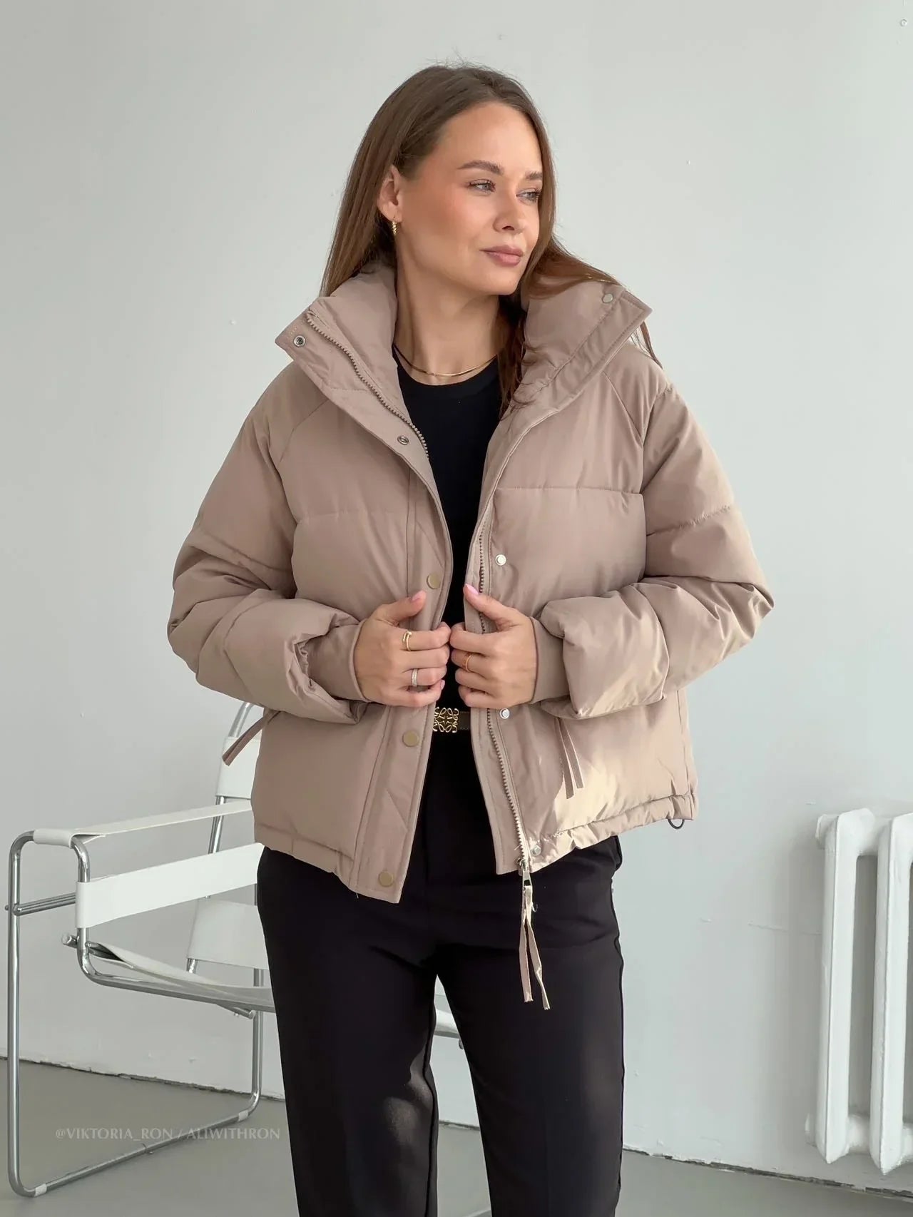 Casual winter autumn jacket - Madilyn