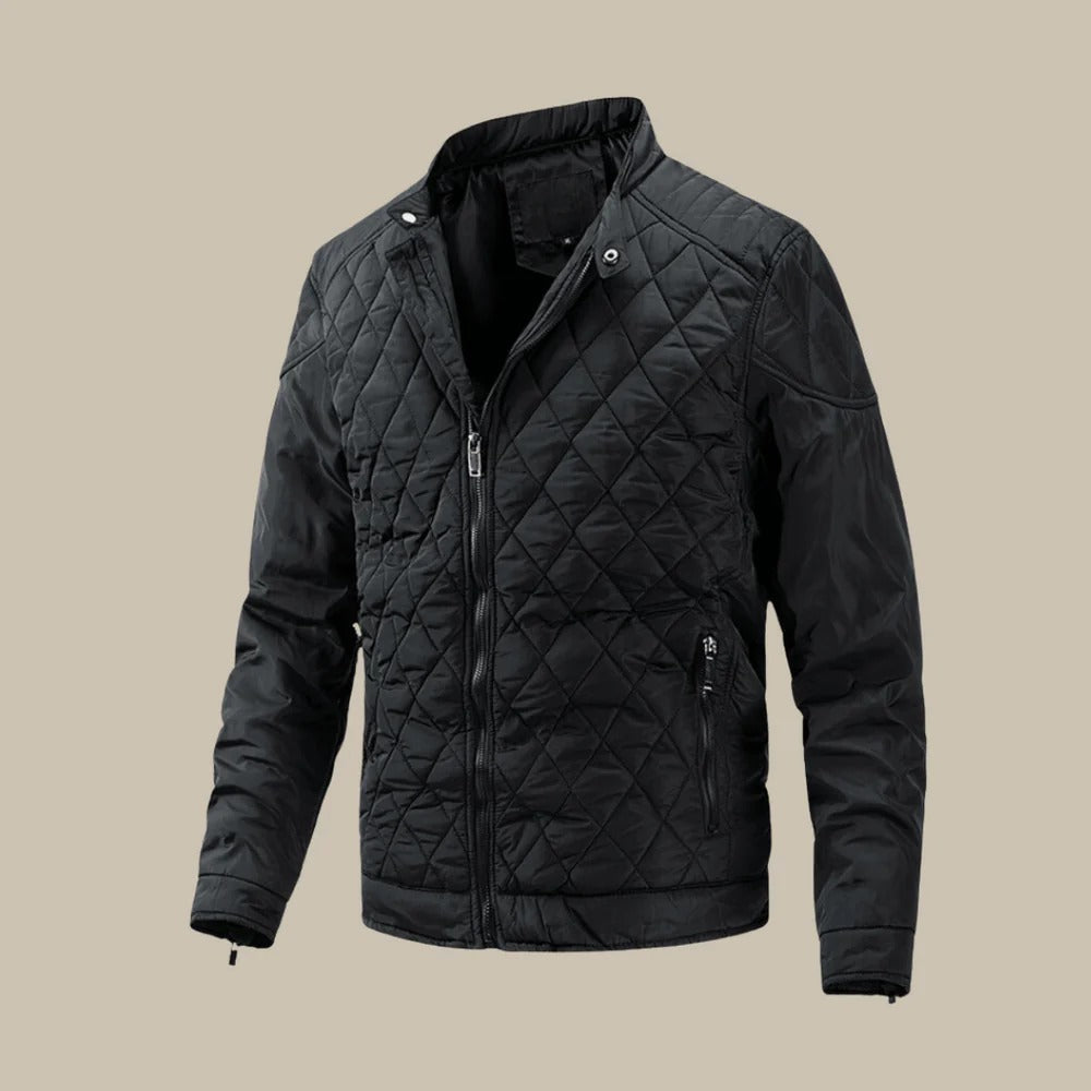 Stylish quilted jacket for men - Jaxson