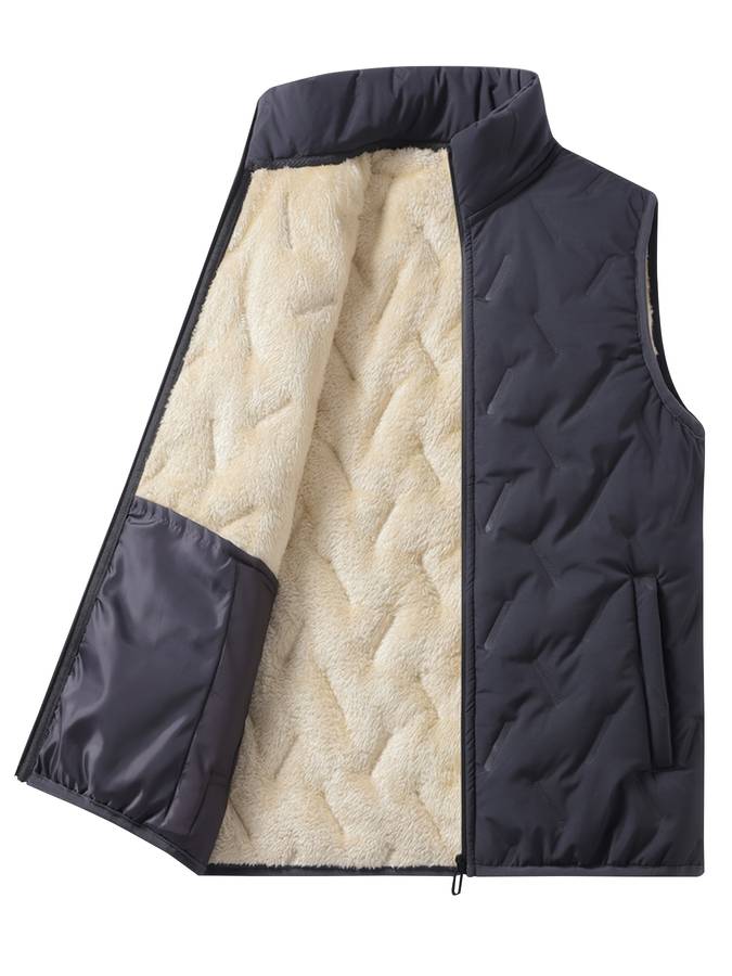 Elegant patterned bodywarmer - Finn