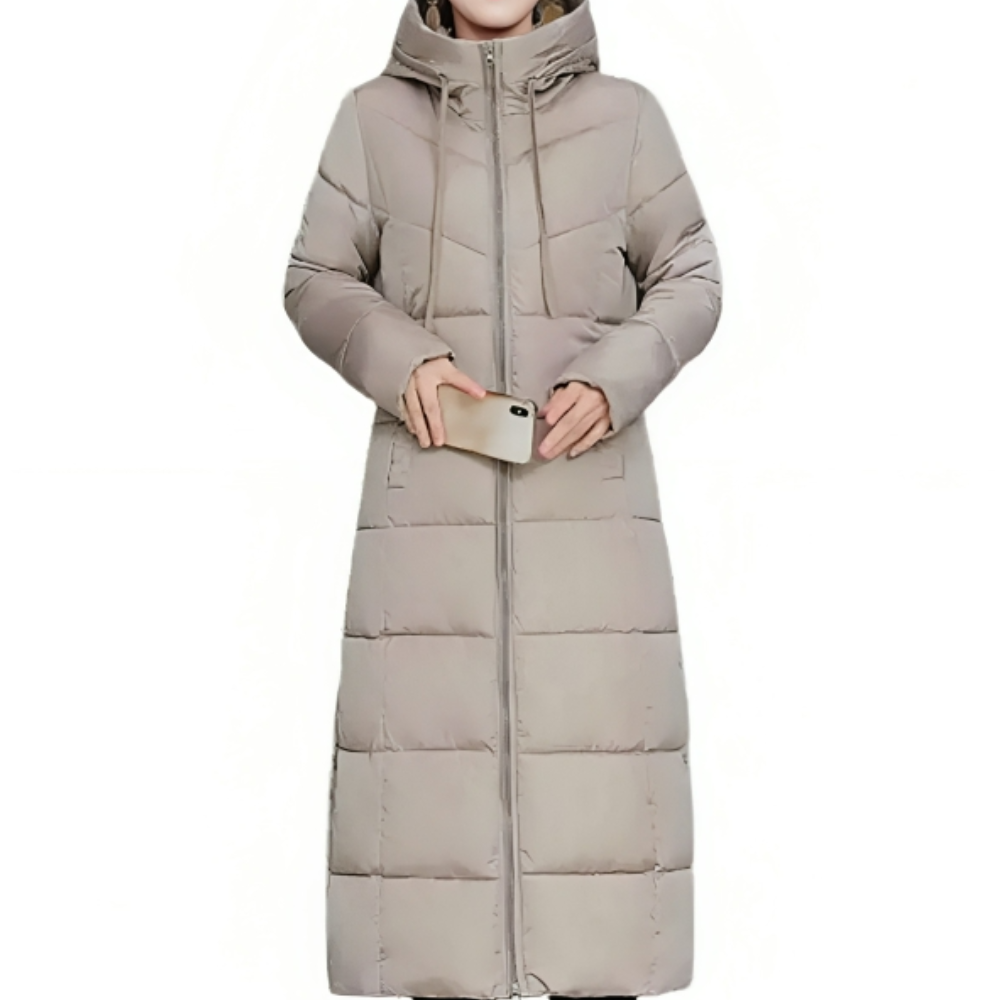 Women's hooded thick winter jacket - Angelina