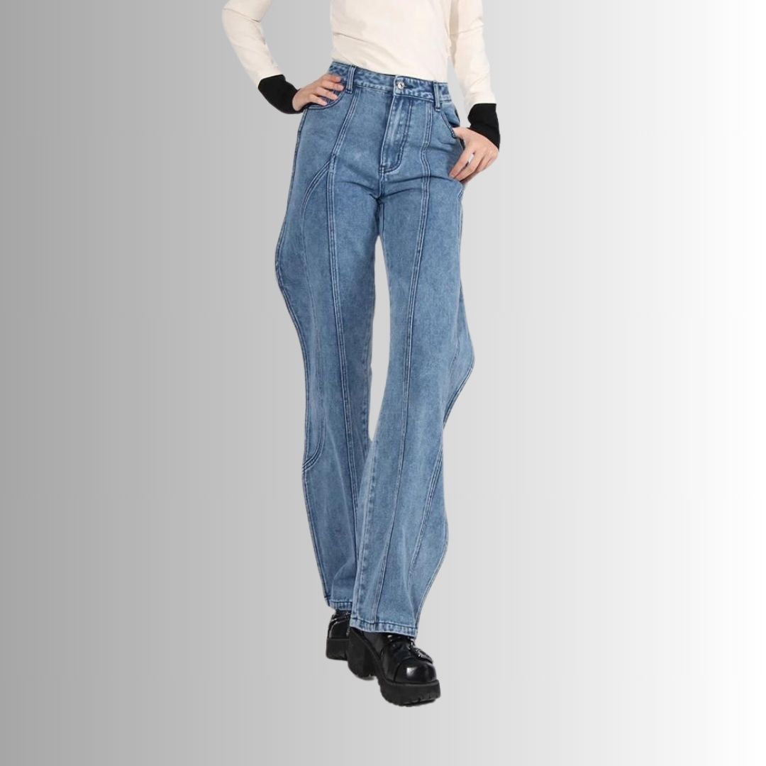 High-waisted jeans - Stevie