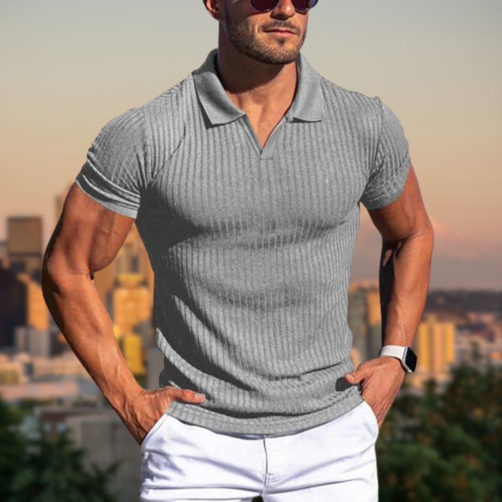 Sean - Polo shirt with collar for men