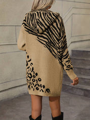 Stylish leopard-print coat - Mira