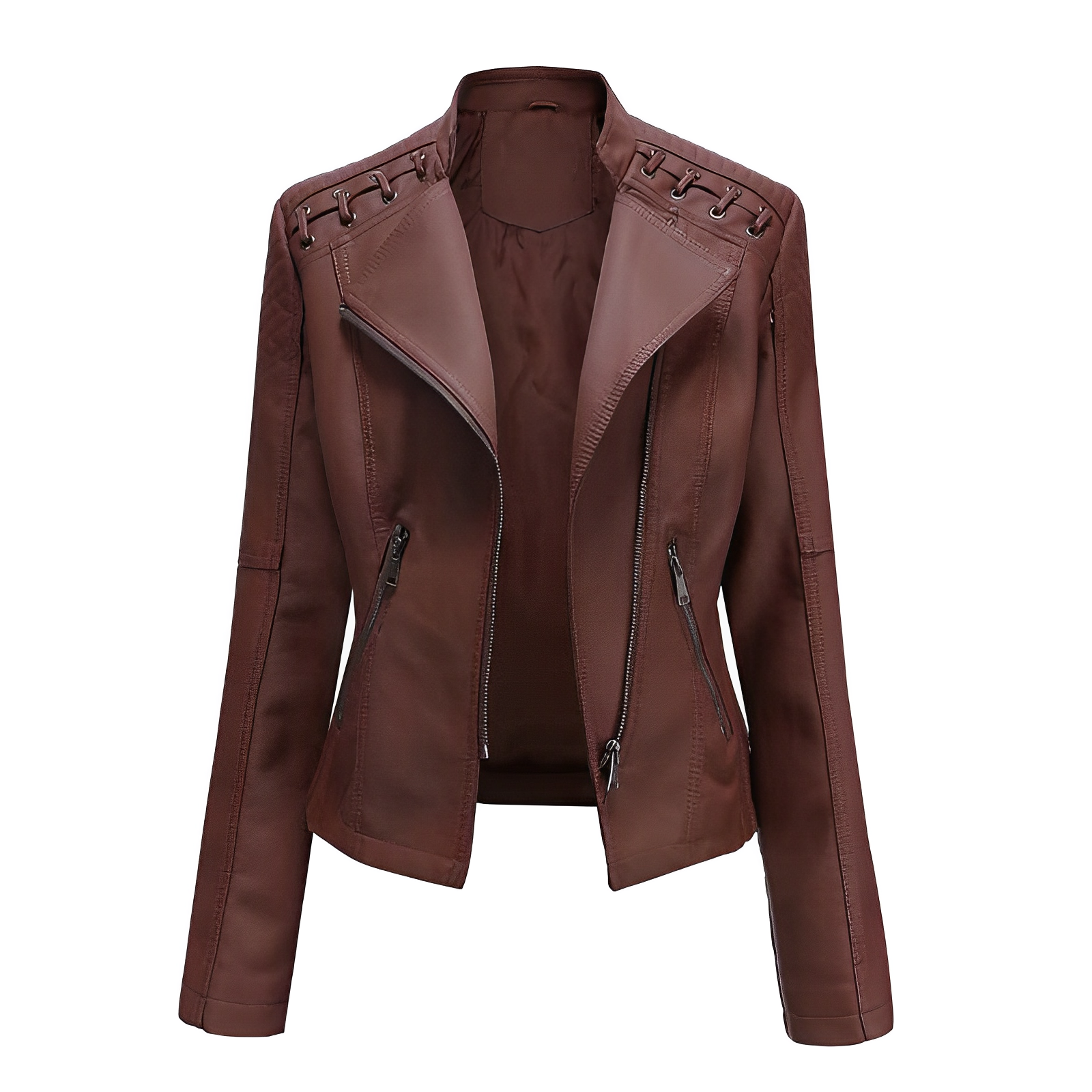 Faux leather jacket - Nylah