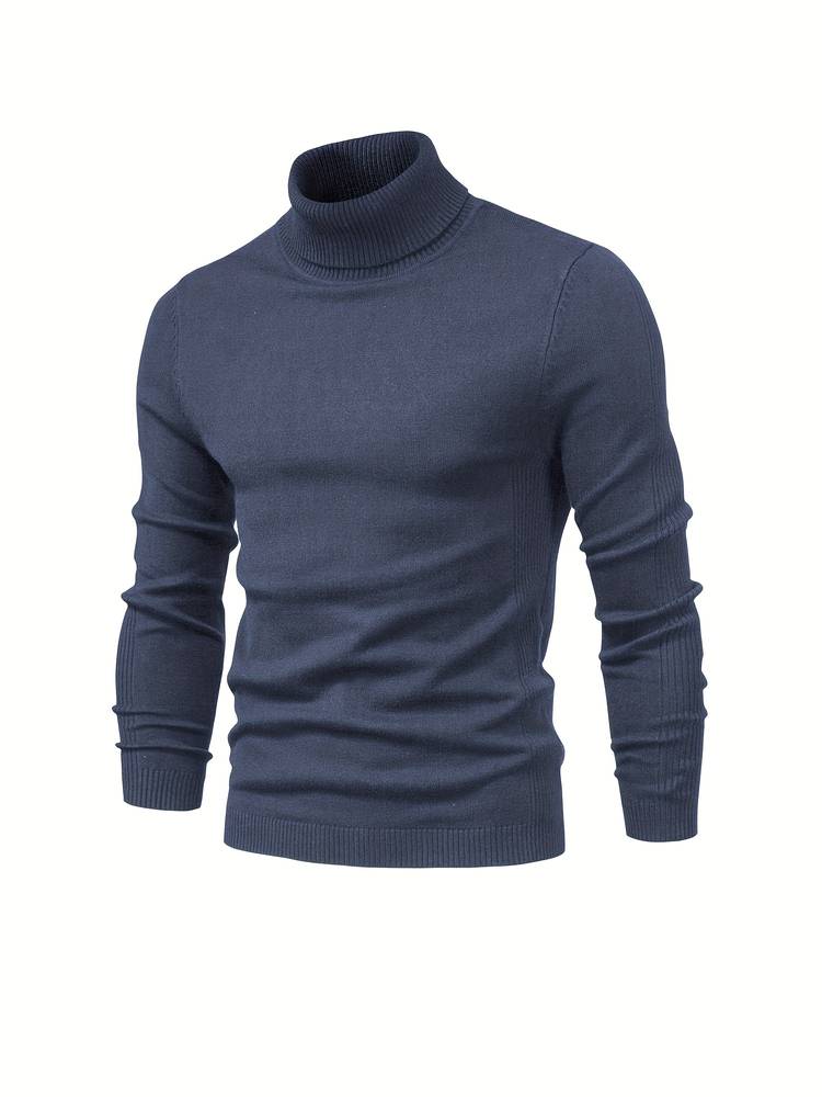 Elegant winter turtleneck pullover - Kyler