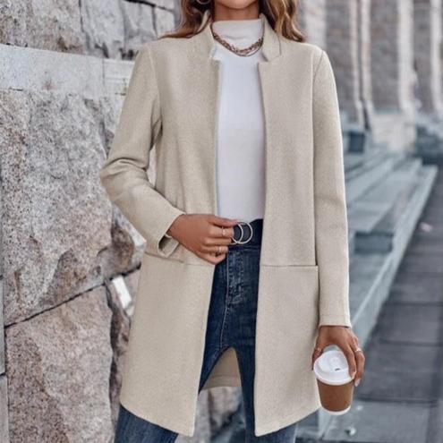 Elegant business long coat - Brinley