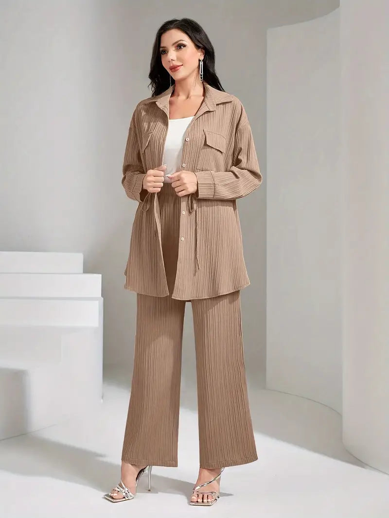 Elegant and chic trouser set - Natalia