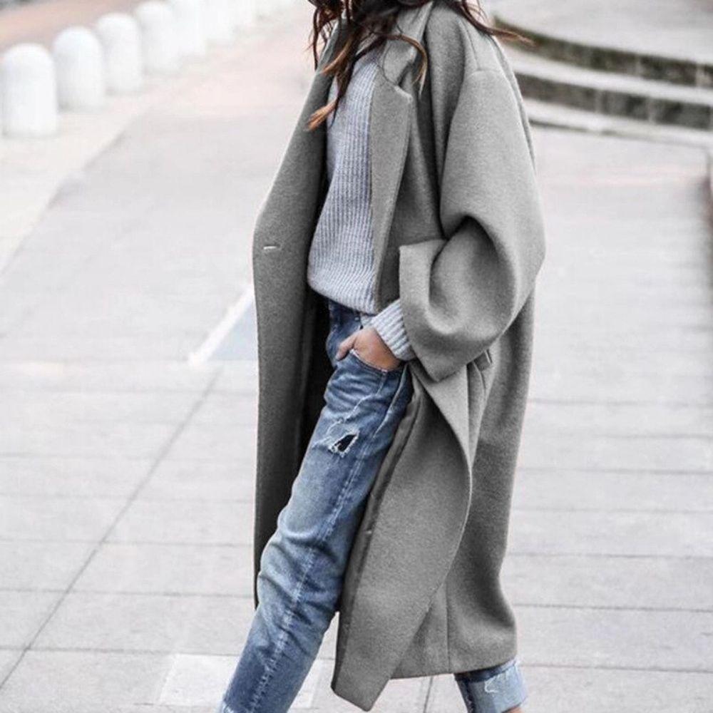 Wool coat with wide collar - Phoenix