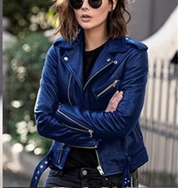 High-quality leather jacket - Tessa