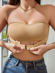 Women's front buckle strapless bra - Georgia