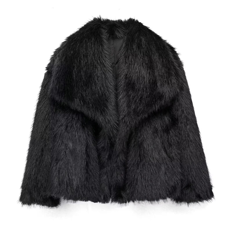 Soft fur jacket for women - Alyssa