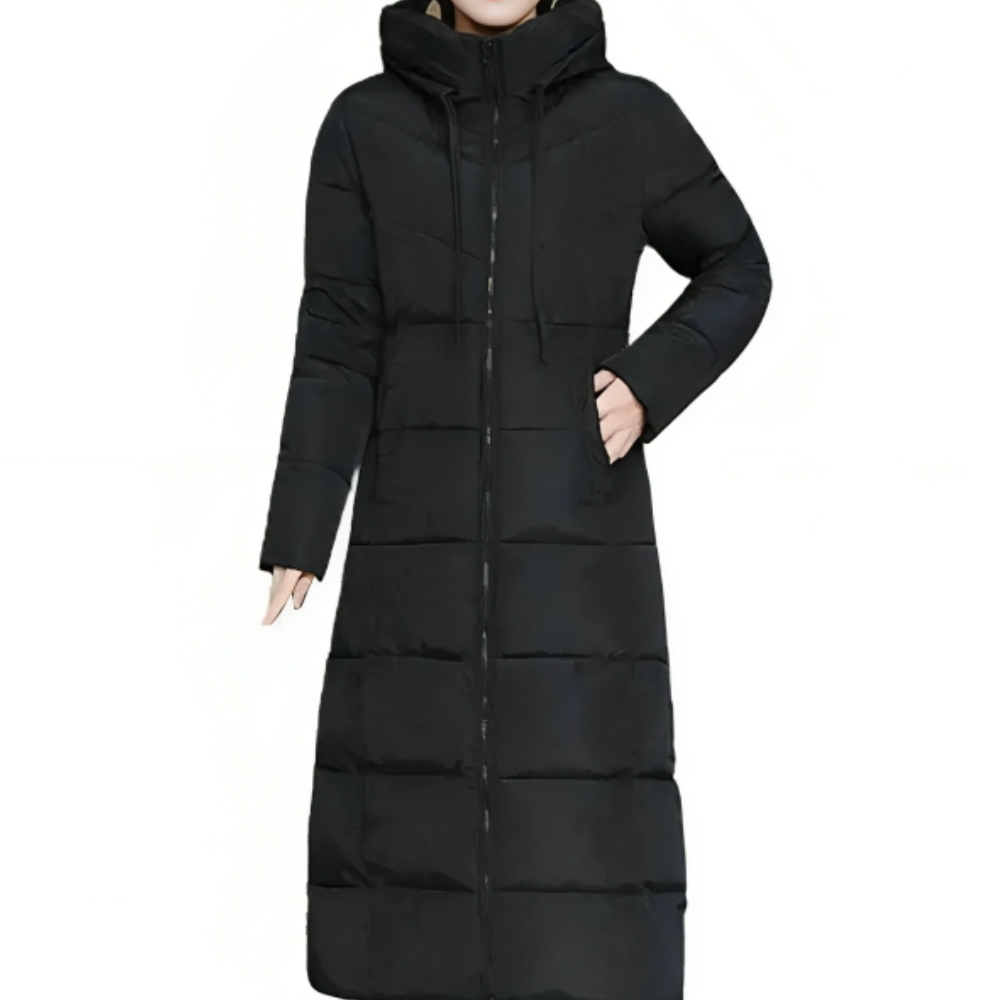 Women's hooded thick winter jacket - Angelina