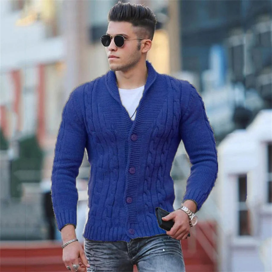 Trendy knitted cardigan - Colin