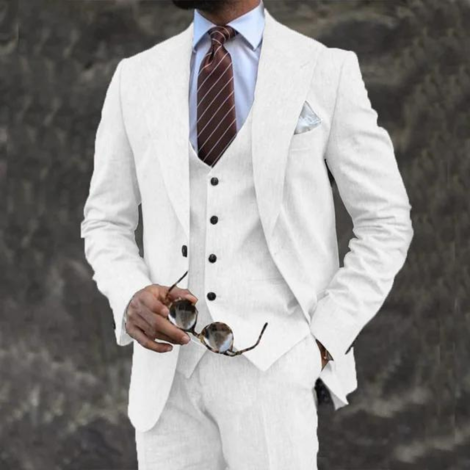 Lightweight 3-piece suit - Antonio