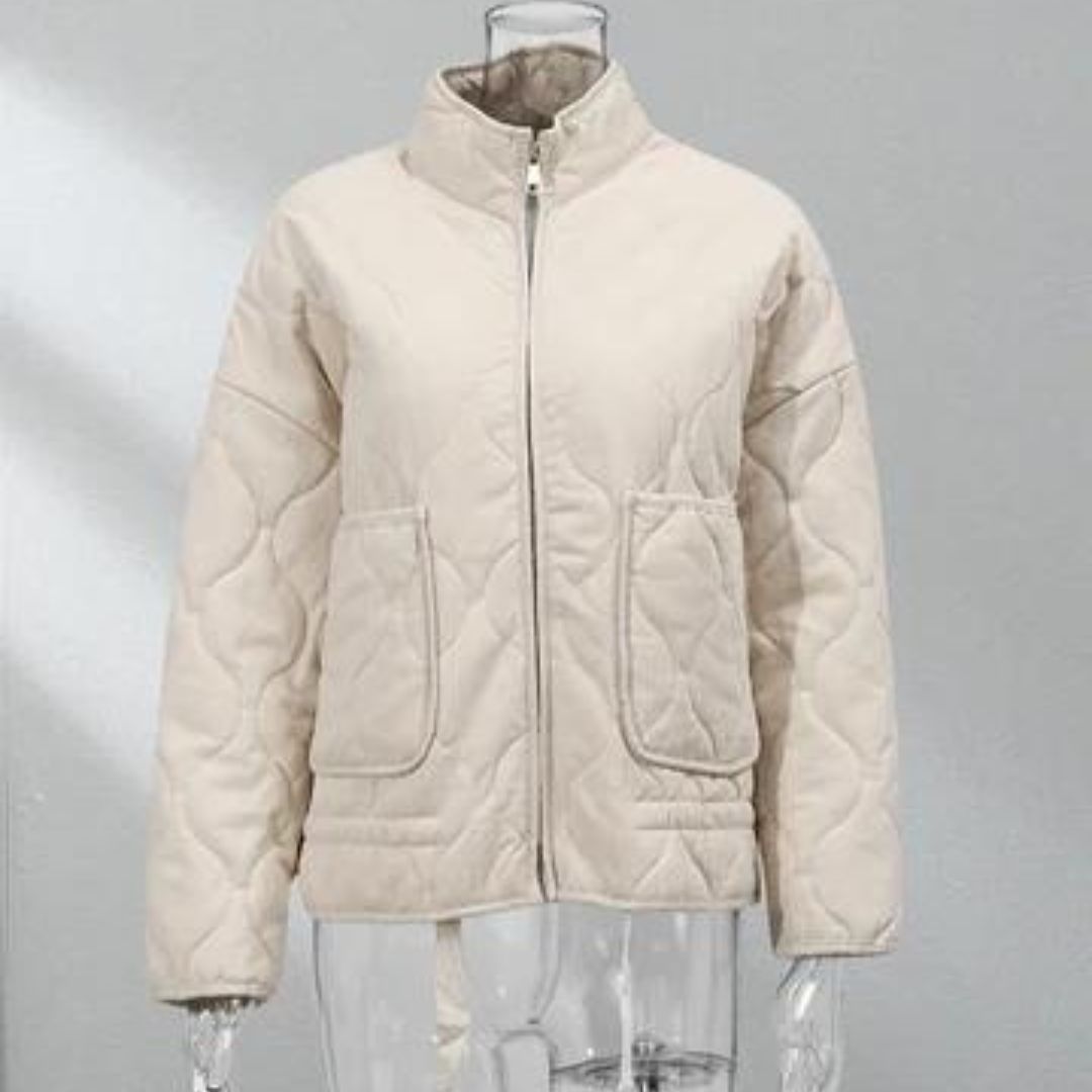 Women's elegant warm cotton jacket - Kate