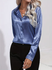 Elegant satin shirt - Palmer