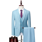 Men's tailored 3-piece wedding suit - Caden