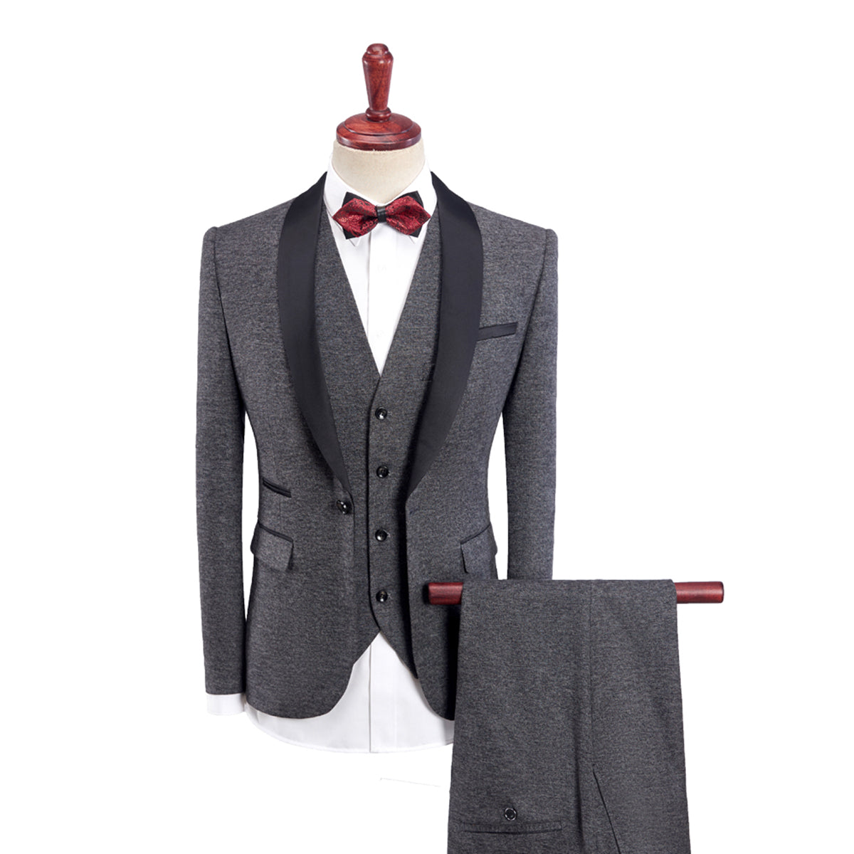 Men's wedding 3-piece suit - Kaiden