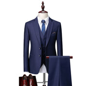 Men's luxury 3-piece wedding suit - Jesse