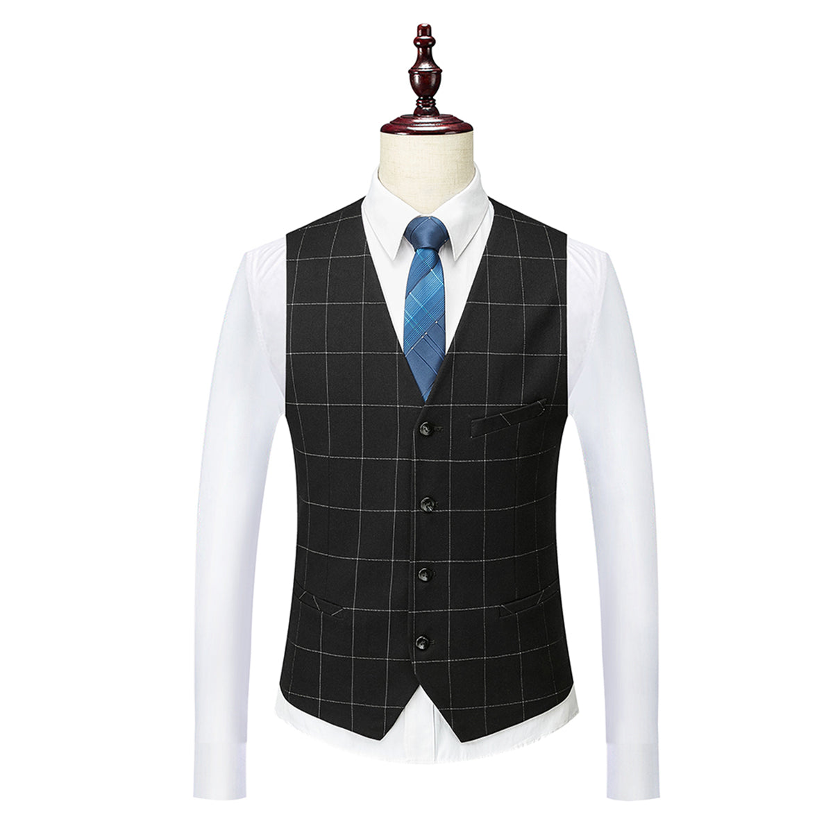 Men's tailored 3-Piece wedding suit - Alex