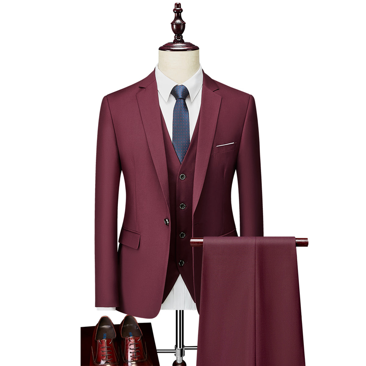 Men's 3-piece wedding suit - Tyler