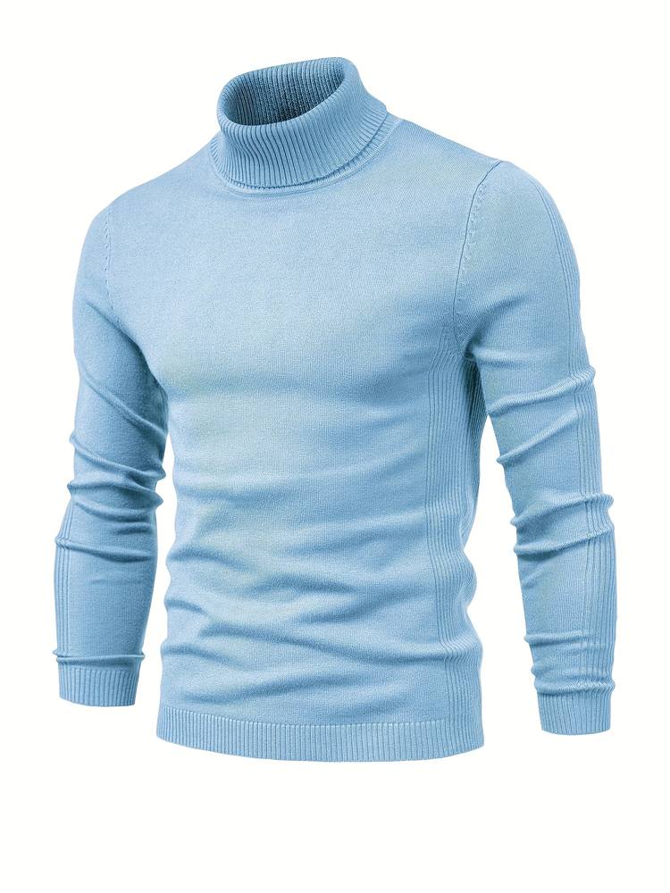 Elegant winter turtleneck pullover - Kyler