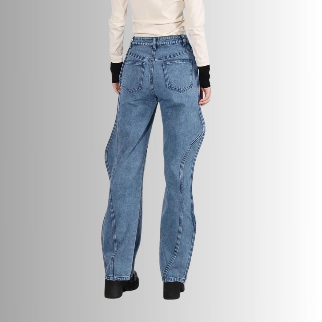 High-waisted jeans - Stevie