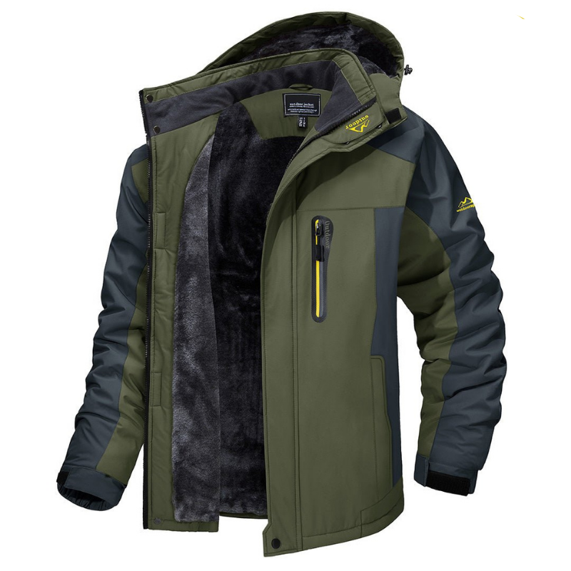 Warm, waterproof winter jacket - Connor