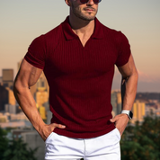 Sean - Polo shirt with collar for men