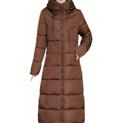 Women's hooded thick winter jacket - Angelina