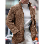 Warm and trendy winter cardigan - Colter