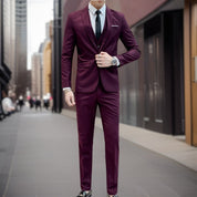 Elegant 3-piece slim fit suit - Finn