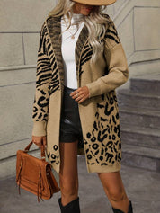 Stylish leopard-print coat - Mira