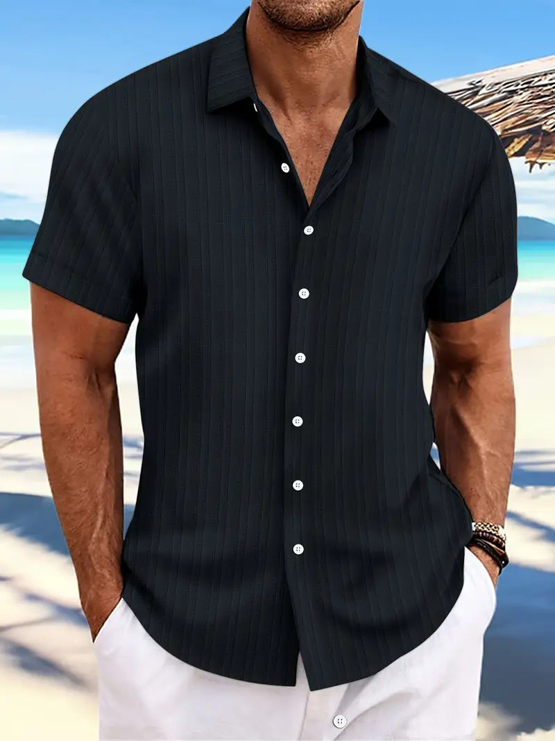 Men's short sleeve summer shirt - Parker