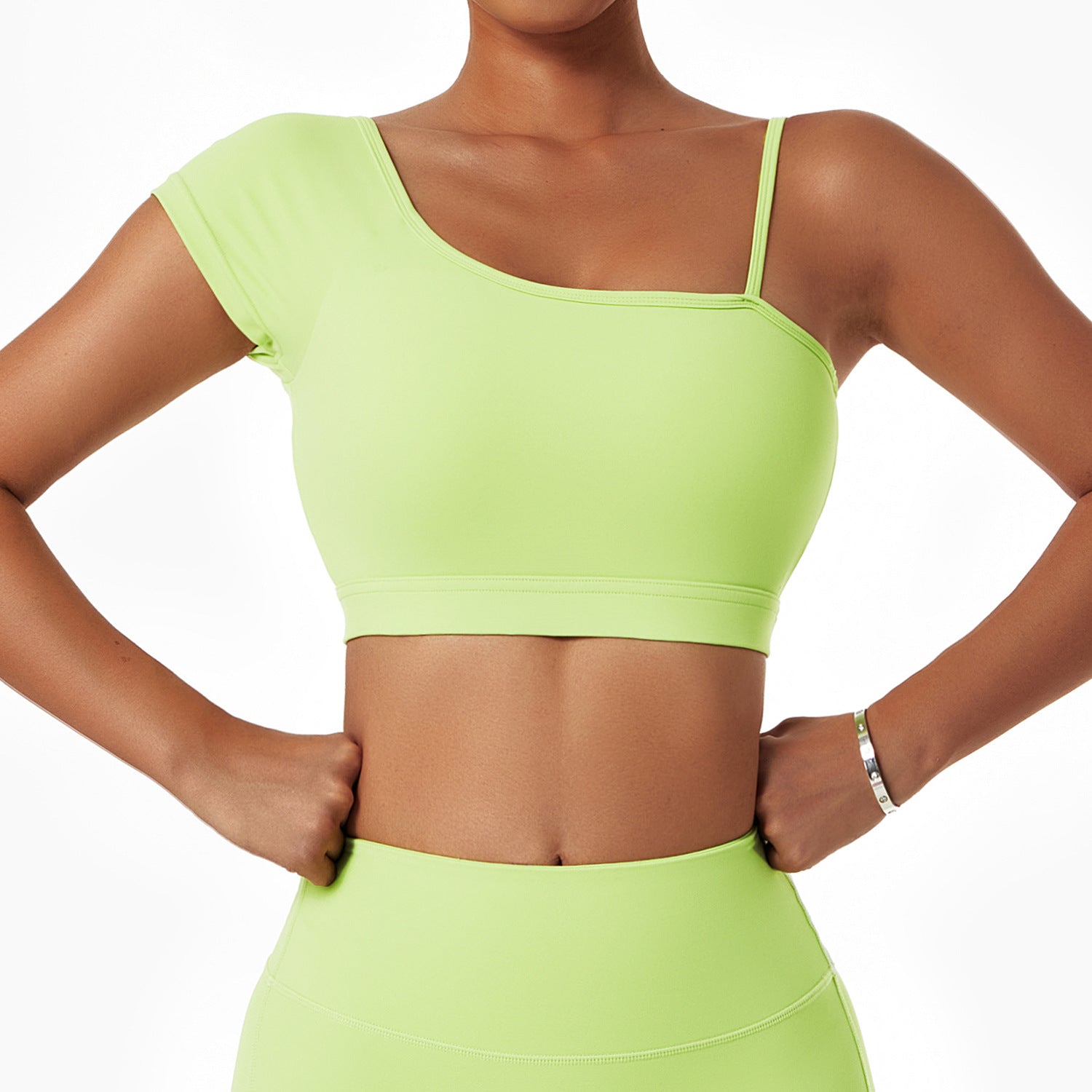 Women's off-shoulder sports bra - Peyton