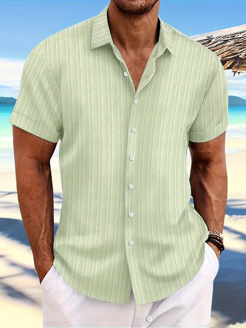 Men's short sleeve summer shirt - Parker